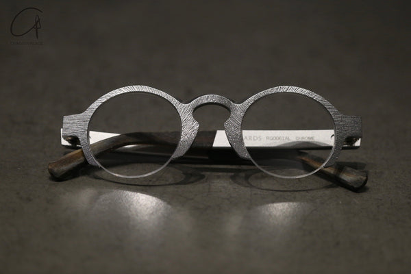 Rigards Chrome Clear Glasses RG0061AL